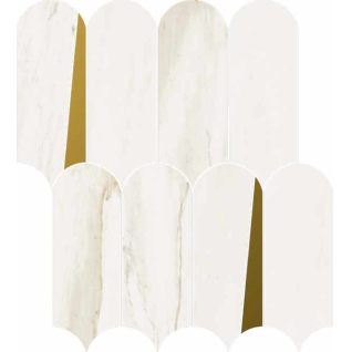 Стелларис Каррара Айвори Элегант 32,5x36,1 мозаика натуральный 620110000231