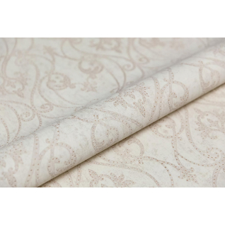 Обои виниловые Дамаск мотив бежевый KM8103