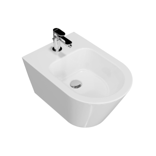 Биде PLAZA Modern подвесной, белый глянцевый PLM.bidet.02