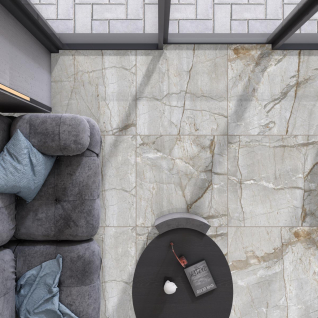 Pascal Grey 60x60 керамический гранит матовый карвинг