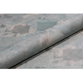 Обои виниловые Винтаж база зеленый KM7105