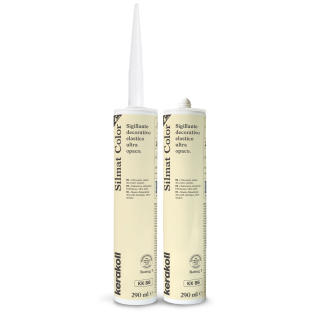 Герметик силиконовый KeraKoll Silmat Color матовый КК86 Жасмин 290 мл
