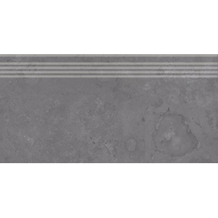 Про Лаймстоун серый темный 30x60 ступень фронтальная матовый DD205120R\GR