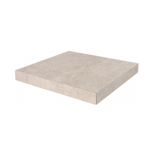 Роверелла бежевый 33x33 ступень угловая клееная матовый DL500420R\GCA