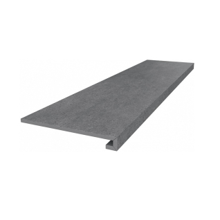 Фондамента пепельный 33x119,5 ступень фронтальная клееная матовый DL501120R\GCF