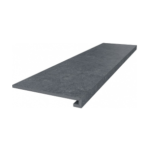 Роверелла серый темный 33x119,5 ступень фронтальная клееная матовый DL501320R\GCF