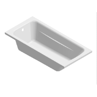 Ванна акриловая ARALIA 150х70 с ножками