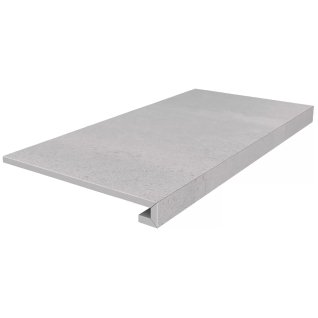 Про Матрикс серый светлый 33x60 ступень фронтальная клееная матовый DD602020R\GCF