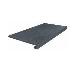 Про Матрикс черный 33x60 ступень фронтальная клееная матовый DD602520R\GCF