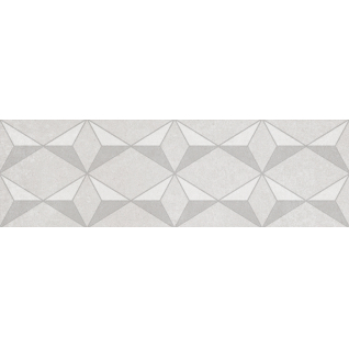 Корредо серый светлый 7,7x25 бордюр матовый HGD\A584\6437