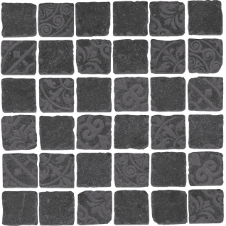 Про Фьюче мозаичный черный 30x30 декор матовый SBM002\DD639920