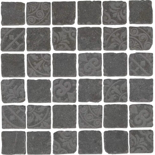 Про Фьюче мозаичный антрацит 30x30 декор матовый SBM008\DD640620