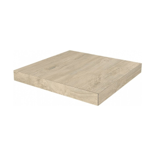 Сальветти капучино светлый 33x33 ступень угловая клееная матовый SG506520R\GCS