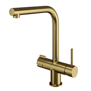 A8987 Смеситель для кухни под фильтр с выдвижным изливом