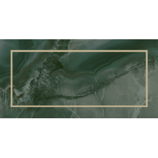 Сеттиньяно зеленый 9,9x20 декор глянцевый OS\C275\19077