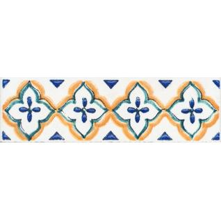 Капри майолика 3x9,8 бордюр глянцевый STG\A495\1146H