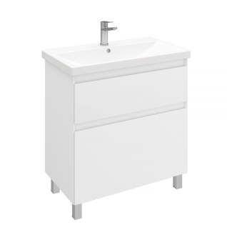 Тумба напольная Vitrum 80 под умывальник Cerastyle Elite 80, белый матовый