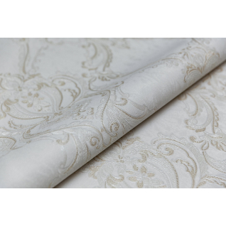 Обои виниловые Ориент мотив серый светлый KM7702