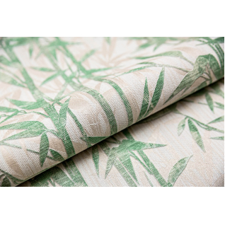 Обои виниловые Бамбук мотив беж светлый, зеленый KM5002