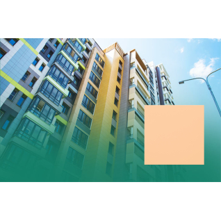 Уральские фасады UF017PR керамогранит оранжевый полированный 60х60