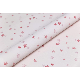 Обои виниловые Уик-Энд мотив розовый звезды KM7816