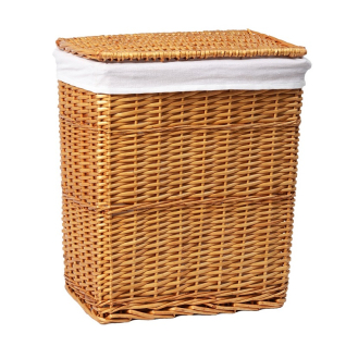 Ammer WB-370-M Плетеная корзина для белья с крышкой