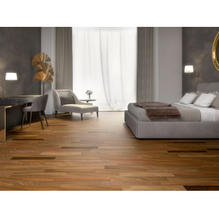 Селект Вуд бежевый темный 9,6x60 керамический гранит матовый SG350500R