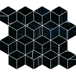 Греппи черный 37,5x45 декор глянцевый T017\14026