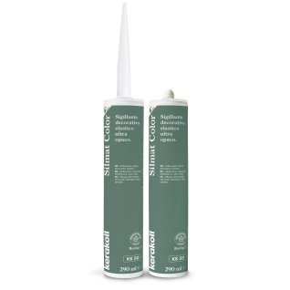 Герметик силиконовый KeraKoll Silmat Color матовый КК50 Полынь 290 мл