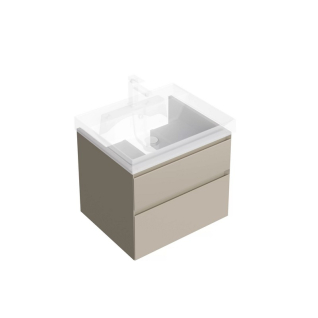 Тумба подвесная CUBO 60 см, цвет лимо матовый