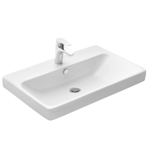 Умывальник Адриана 70 на тумбу белый