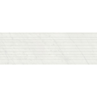 Борсари белый 25x75 плитка матовый структурный 12102R