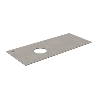 Столешница керамогранитная Magica 120 Риккарди серая для накладных раковин