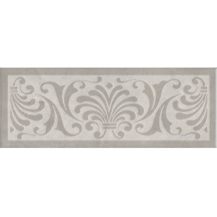 Монсанту 1 серый светлый 15x40 декор глянцевый HGD\B499\15147