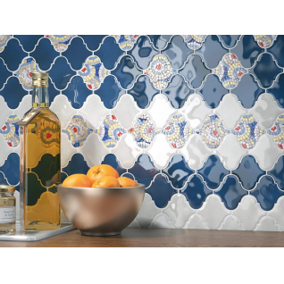 Арабески майолика 7 6,5x6,5 декор глянцевый VT\A322\65000