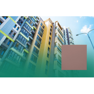 Уральские фасады UF014PR керамогранит терракотовый полированный 60х120