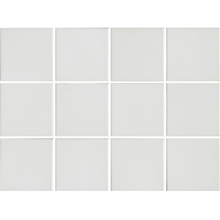 Агуста белый 29,4x39,2 керамический гранит матовый (из 12 частей 9,8*9,8) 1332