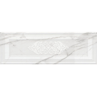 Прадо панель белый 40x120 декор глянцевый 14041R\3F