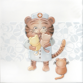 Айболит 2 20x20 декор комбинированный VT\A502\5009