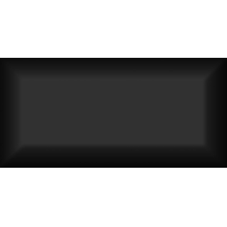 Граньяно грань черный 7,4x15 плитка глянцевый 16033