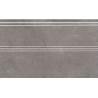 Гран Пале серый 15x25 плинтус глянцевый FMB011