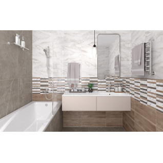 Milos-Joy микс 20x60 мозаика матовый