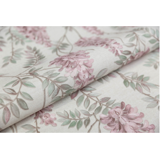 Обои виниловые Эдем мотив бежевый, розовый KM5801