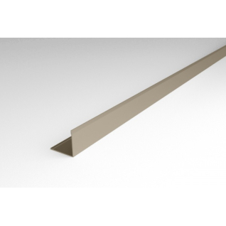 Профиль алюминиевый L-образный уголок бронза УП 01-27.2700.504л