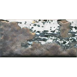 Граффити металл серый светлый 9,9x20 декор матовый TG\A04\19065