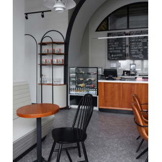 Терраццо серый темный 33x60 ступень фронтальная клееная матовый SG632820R\GCF