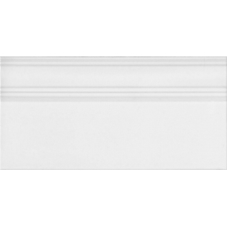 Монфорте белый 20x40 плинтус матовый FME006R