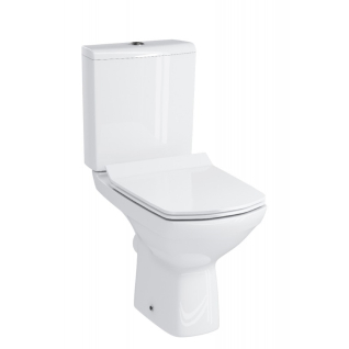 Унитаз-компакт Carina New Clean On 011 с сиденьем Slim