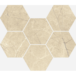 Шарм Экстра Аркадия Гексагон 25x29 мозаика патинированный