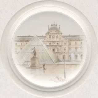 Сорбонна 16x16 декор матовый OBD003